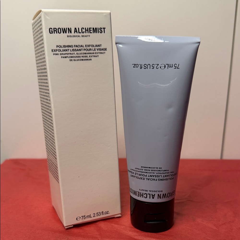 Grown Alchemist Exfoliant in Light Gray Tube